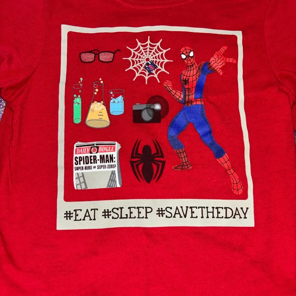 Boys Spiderman Shirt